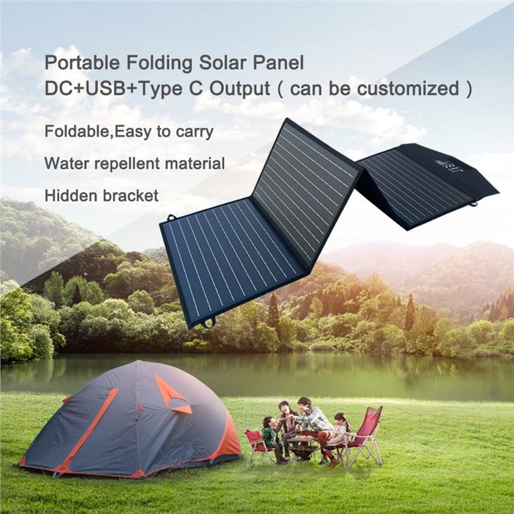 100W Portable Foldable Hnub Sib Luag