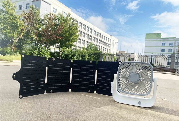Mini Portable Hnub Ci Vaj Huam Sib Luag 20W